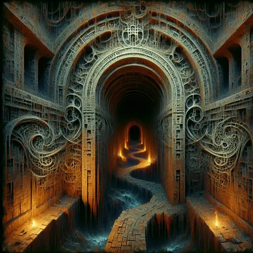 Wormwrithing Tunnels