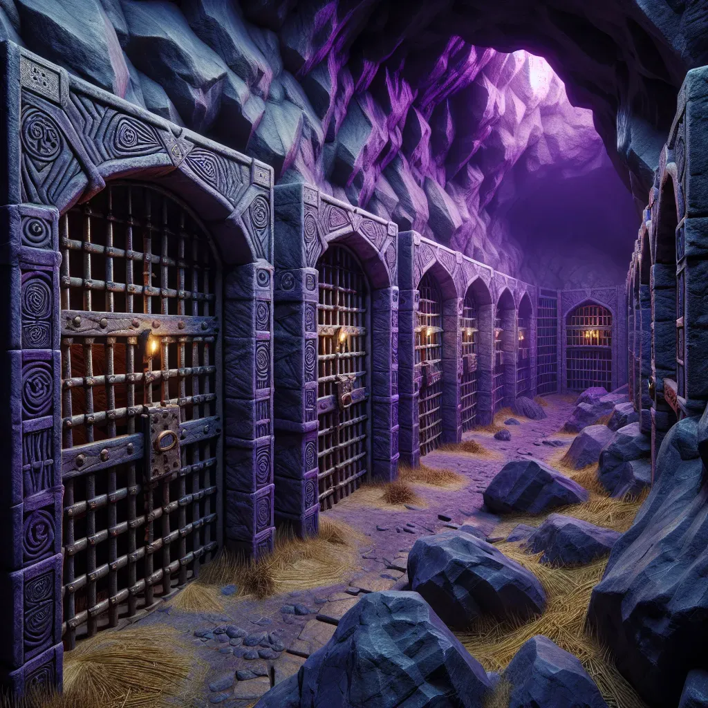 Forsaken Prison Cell Block