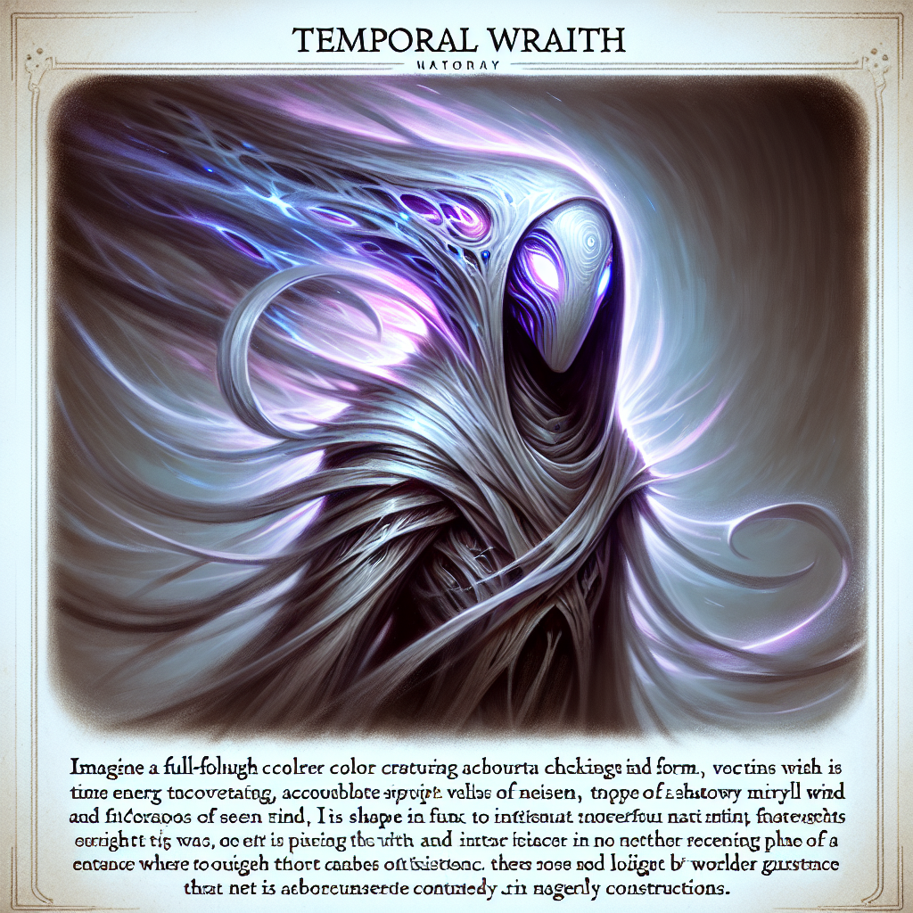 Temporal Wraith