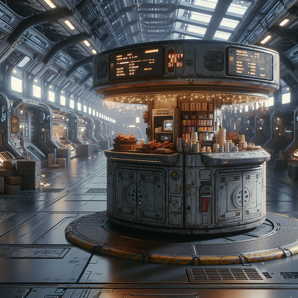 The Comet Crumb Kiosk