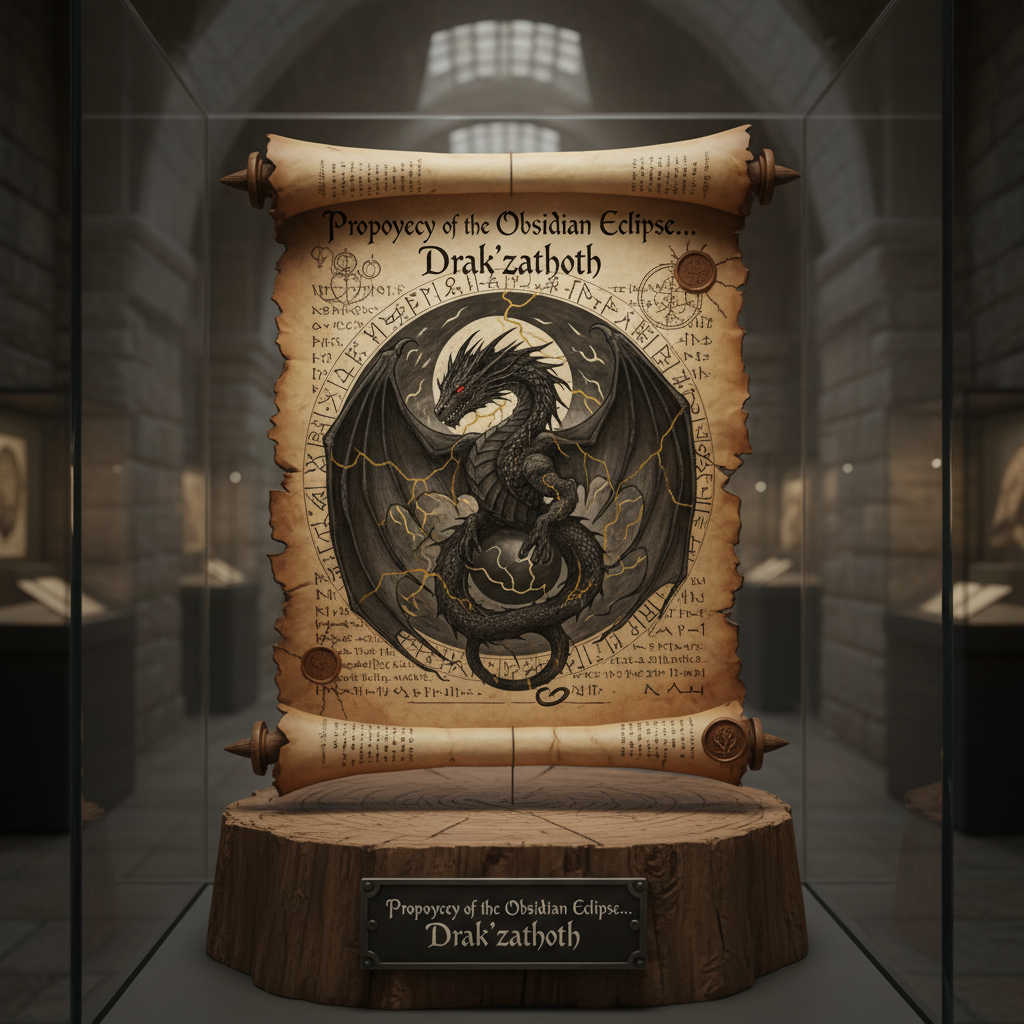 Prophecy of the Obsidian Eclipse... Drak’zathoth