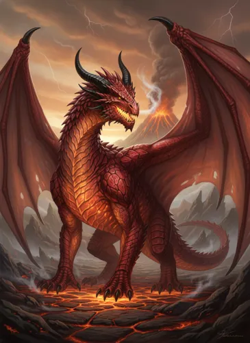Adult Red Dragon