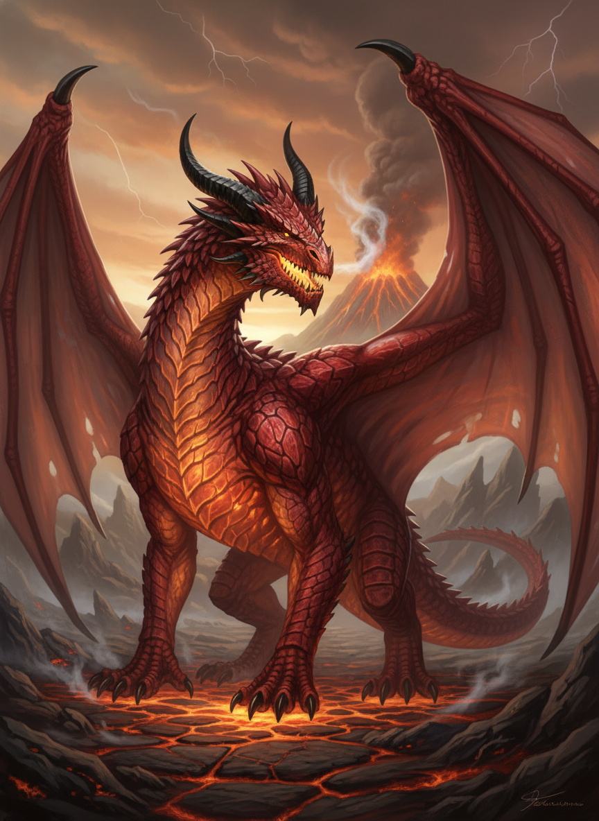Adult Red Dragon