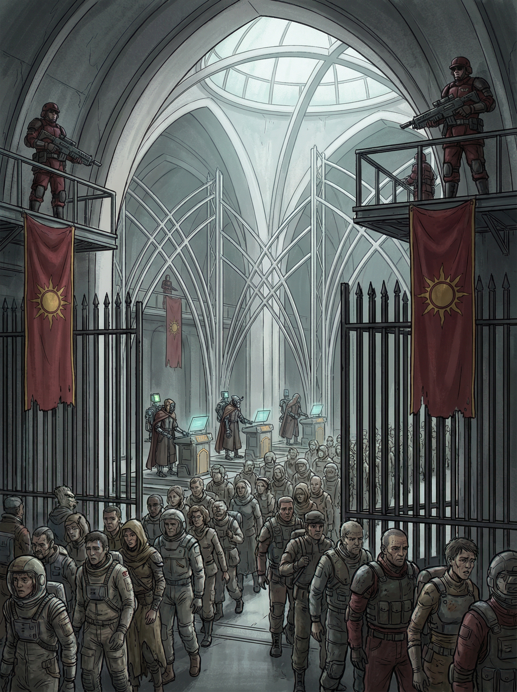 The Department of Celestial Logistics