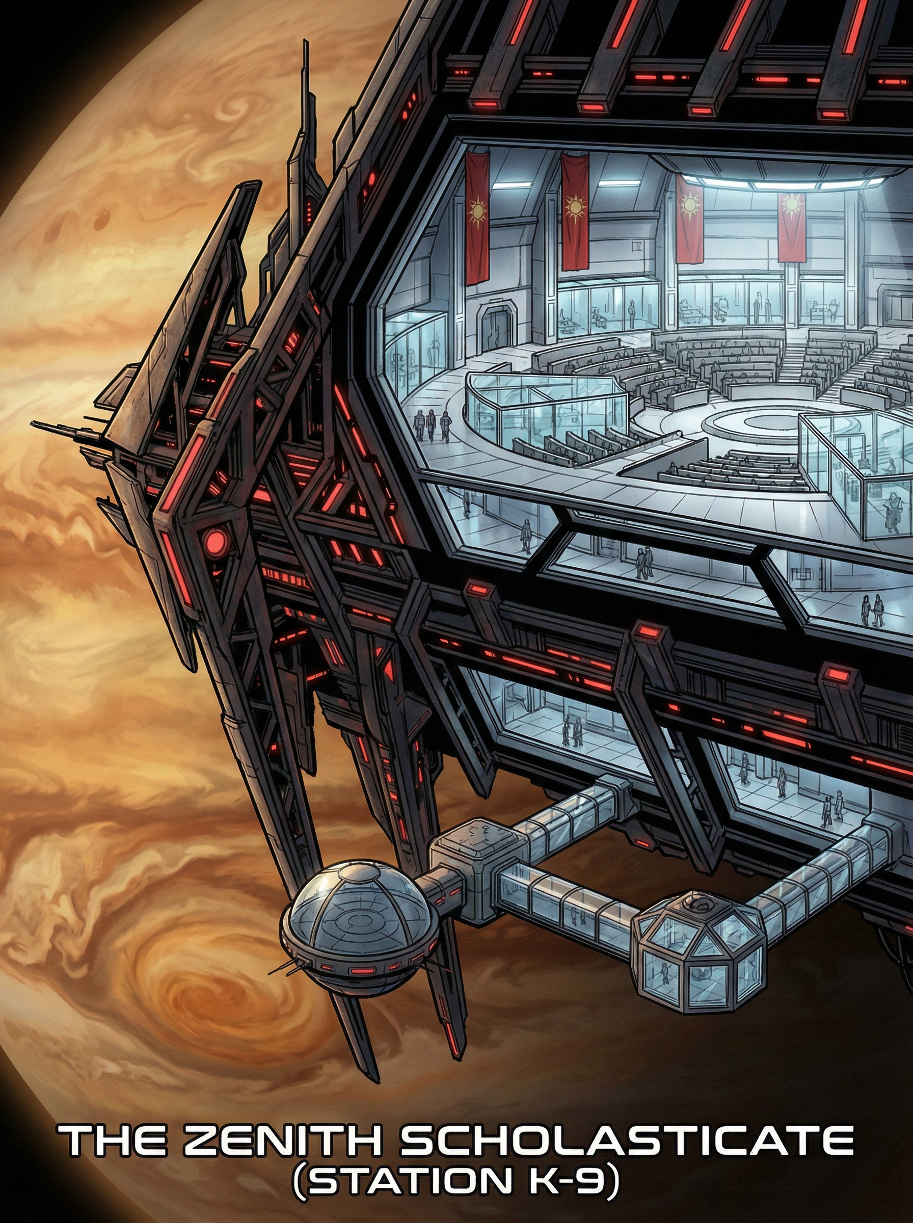 The Zenith Scholasticate (Station K-9)