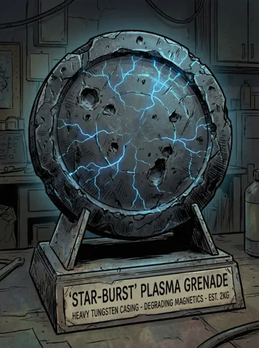 'Star-Burst' Plasma Grenade